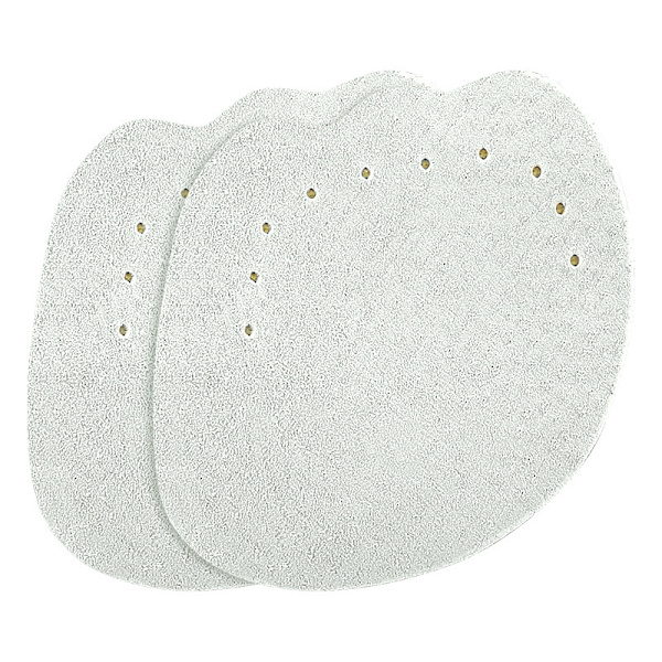Anti-Slip framfotskuddar Vit+Grå