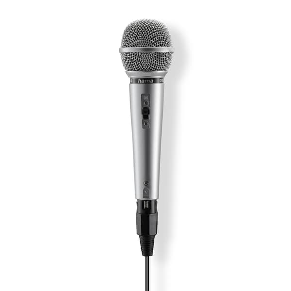 Mikrofon Karaoke Dynamisk Mono Jam Star Silver