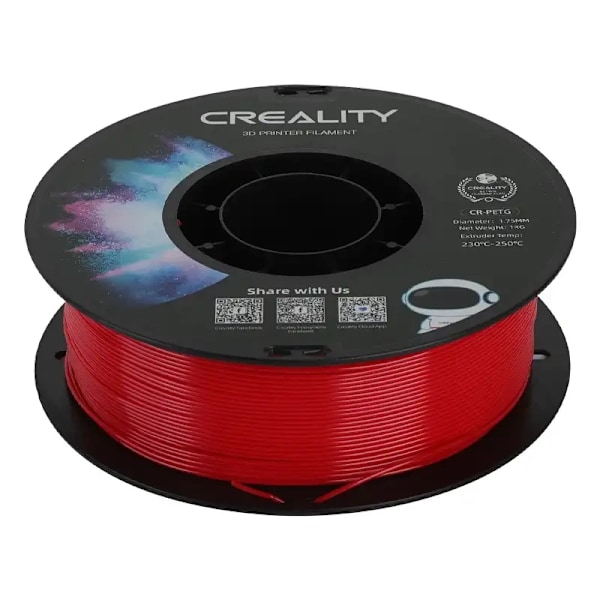 CR-PETG Filament Creality (röd)