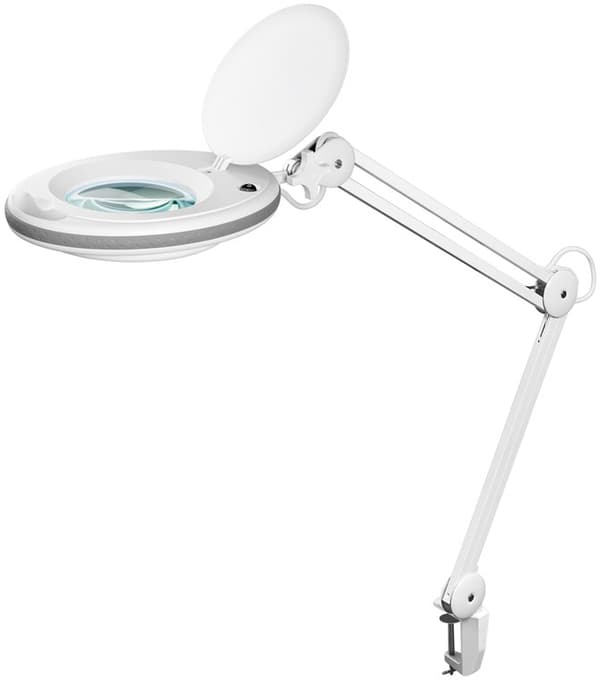 LED suurennuslamppu kiinnikkeellä, 8 W