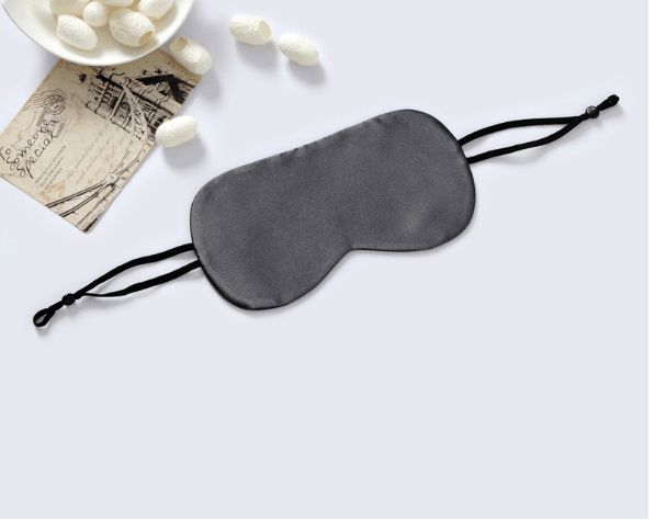 Sovmask i 100 % silke DarkGrey DarkGrey