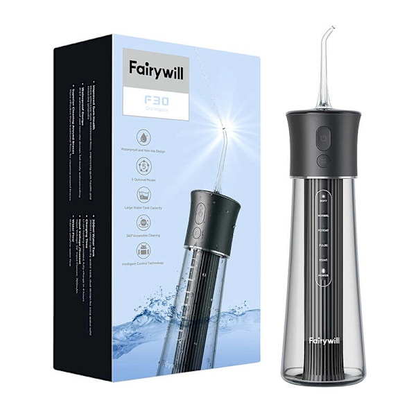 Water Flosser FairyWill F30 (svart)