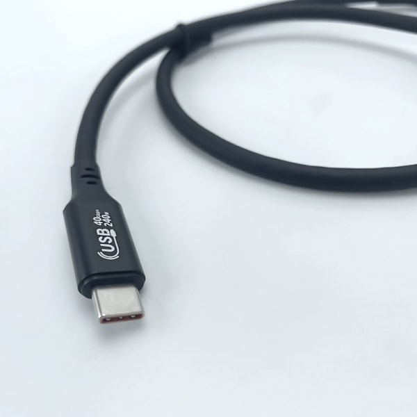 240W USB4 Digital Display Cable - 40Gbps Data & 8K Video 0.5m 0.5m