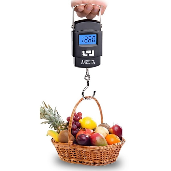 INF Hængevægt med krog 50kg / 10g