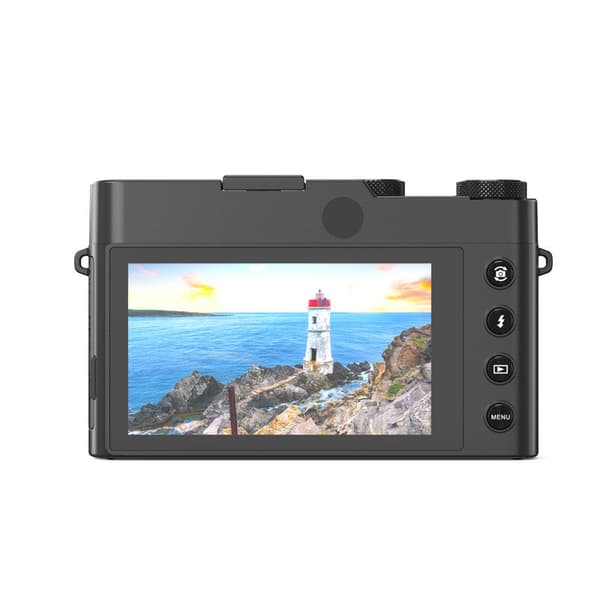 DC209 8X Optisk Zoom Digitalkamera Black Black