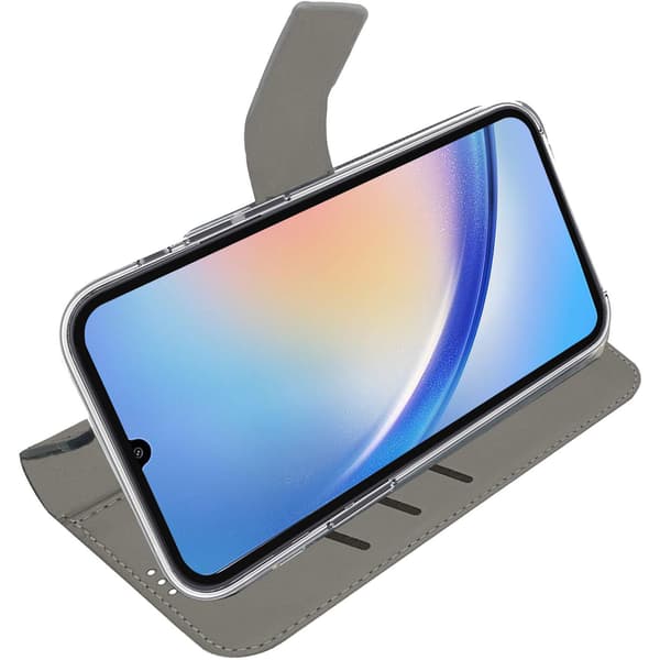 Wally Wallet Case Galaxy A35 5G Svart