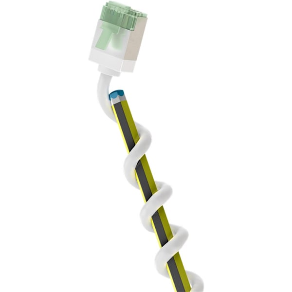 Ultraflexibel patchkabel CAT 8.1, slim, U/FTP, vit