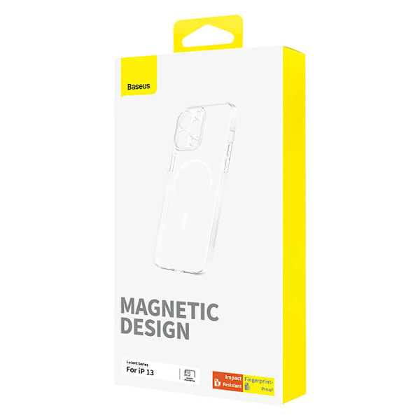 Magnetisk telefoncover til iP 13 Baseus OS-Lucent Series (Klar)
