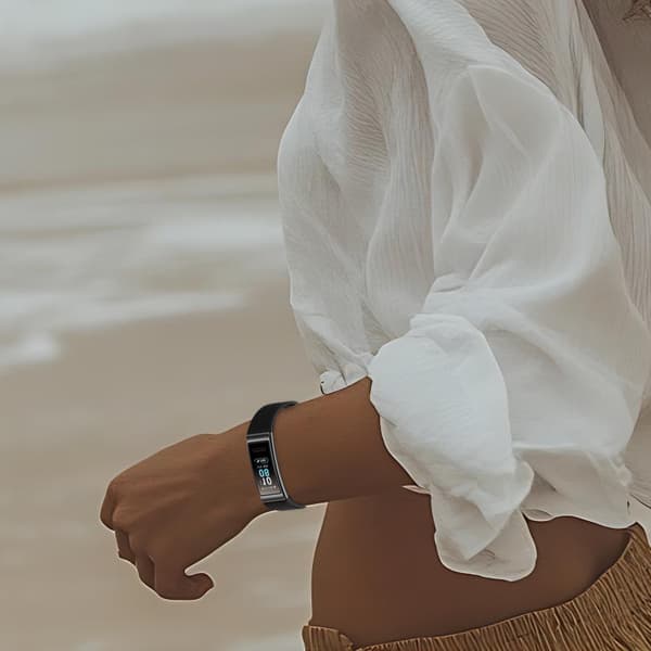 Huawei Band 3/3 Pro / 4 Pro Armbånd Sort TPU TPU
