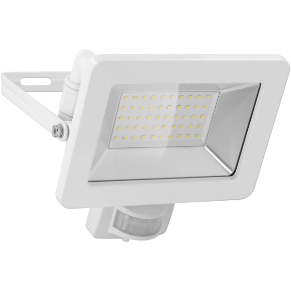 LED-strålkastare för utomhusbruk, 50 W, med rörelsedetektor