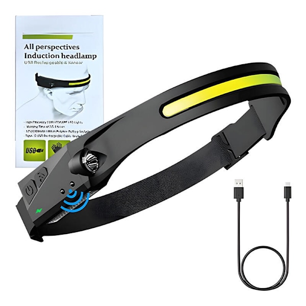 Strålkastare Superfire HL65, 120lm, USB-C