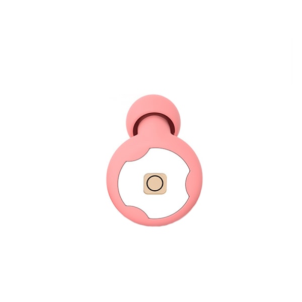 Brusreducerande öronproppar med förvaringsfodral Rosa