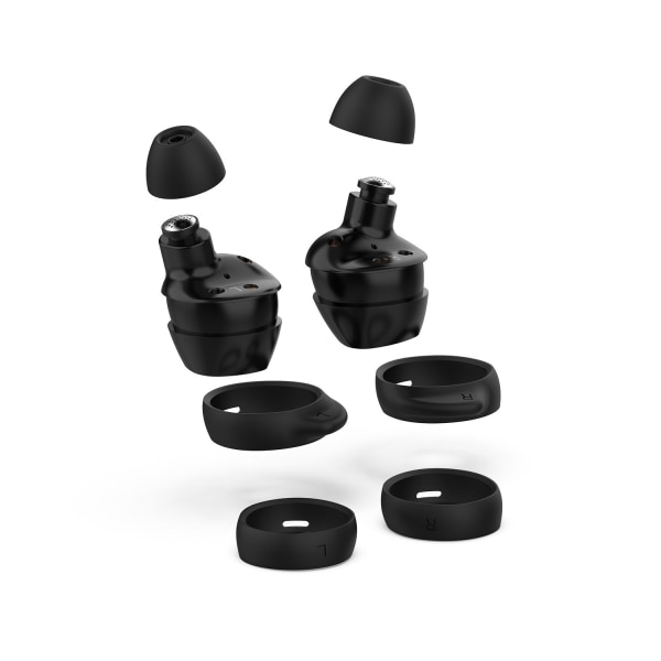 8-pack öronkuddar för Samsung SM-R170 Galaxy Buds Svart