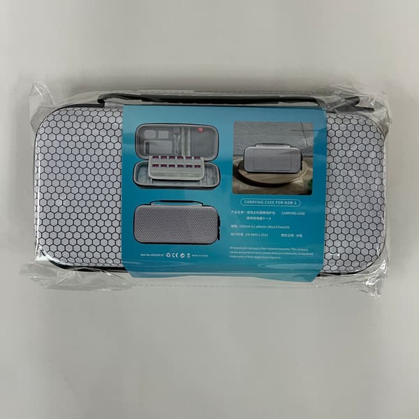 Suojaava kantolaukku Switch 2 -konsolille - Harmaa