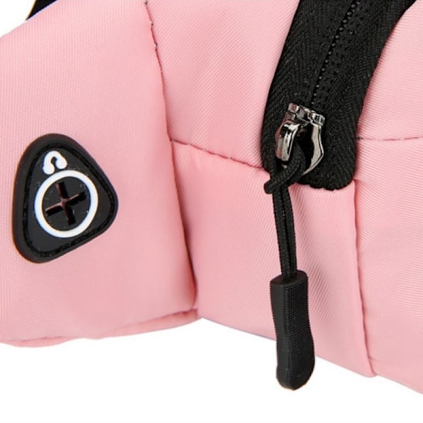 Lærred Fanny Pack Sort