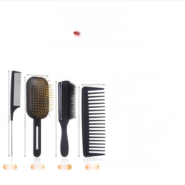 4-Delars 3D Luftkudde Hårborstset - Utrassling, Massage & Styling