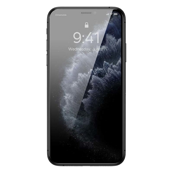 Baseus 0,3 mm skärmskydd (2 st förpackning) för iPhone XS Max/11 Pro Max 6,5 tum