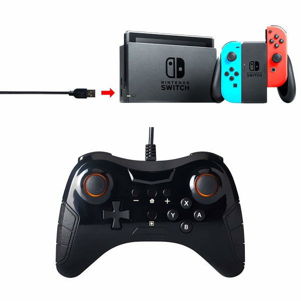 Trådad handkontroll för Nintendo Switch