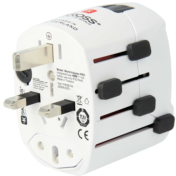 Världsreseadapter PRO World Jordad