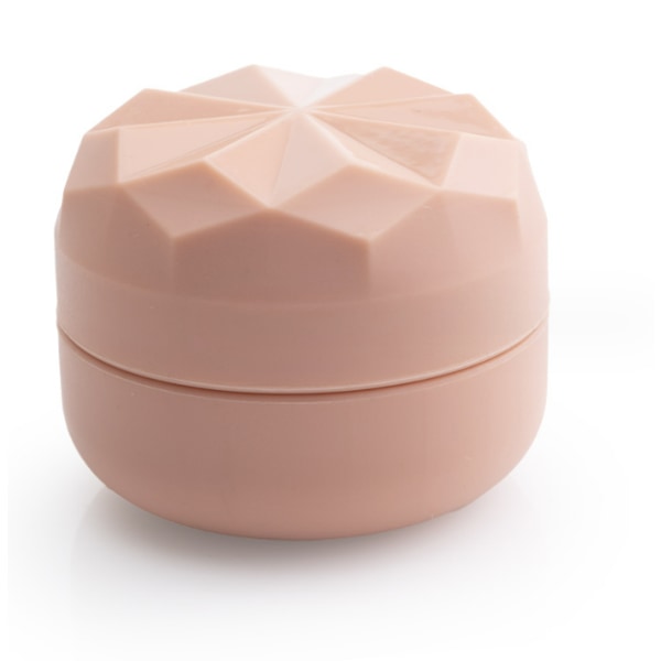 Bärbar 20 ml silikonresekosmetikburk Rosa