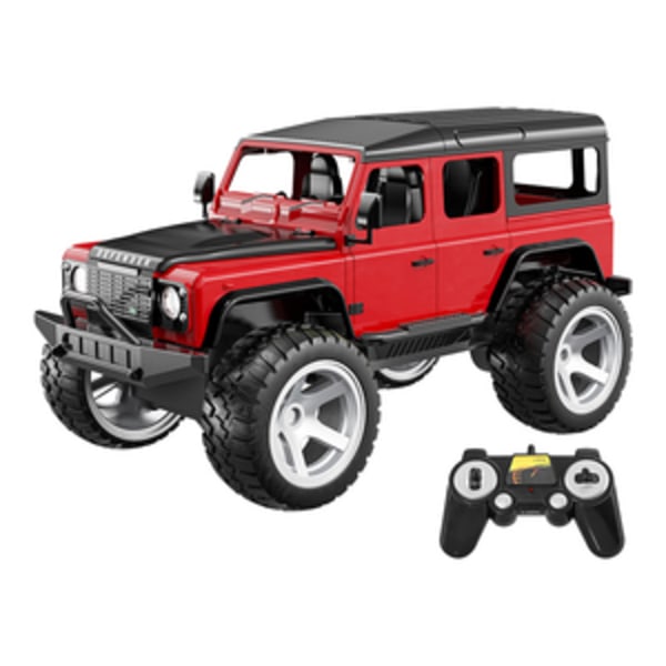 RC fjernstyret bil 1:14 Double Eagle (rød) Land Rover Defender E362-003