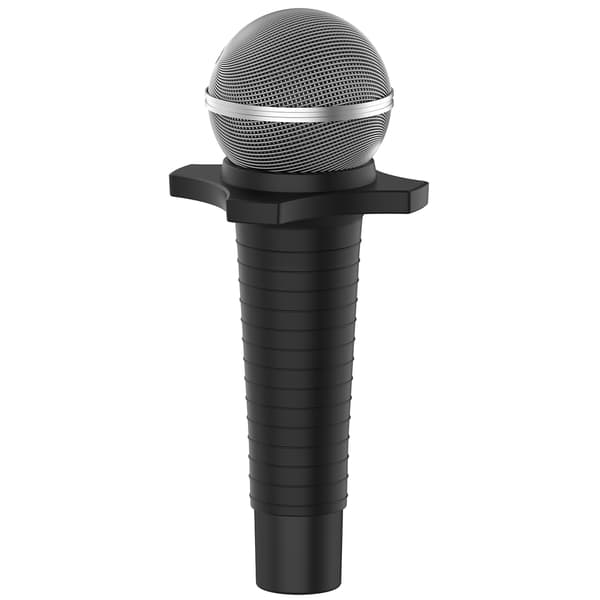 Silikonskydd för Shure SM58 Mikrofon Black Black
