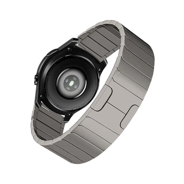 Original titanium urrem - 22 mm med originalt spænde Grey Grey