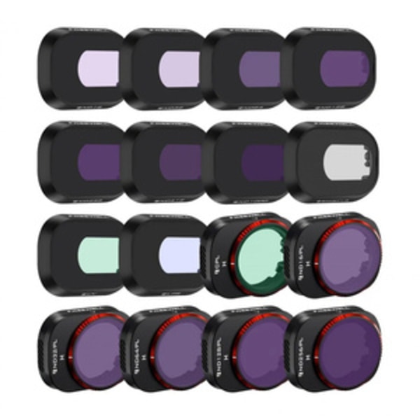 Set med 16 filter Freewell för DJI Mini 4 Pro drönare