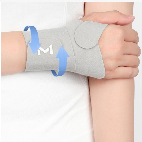 Tumb- och handledsstöd för lindring av tendinit - Lycra Material Grey Grey