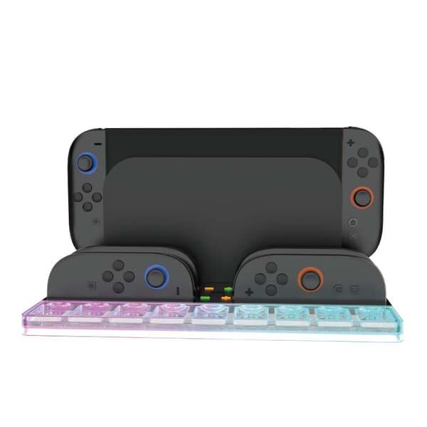 SWITCH2 Laddningsstation HBS-2804 med RGB-Ambientbelysning