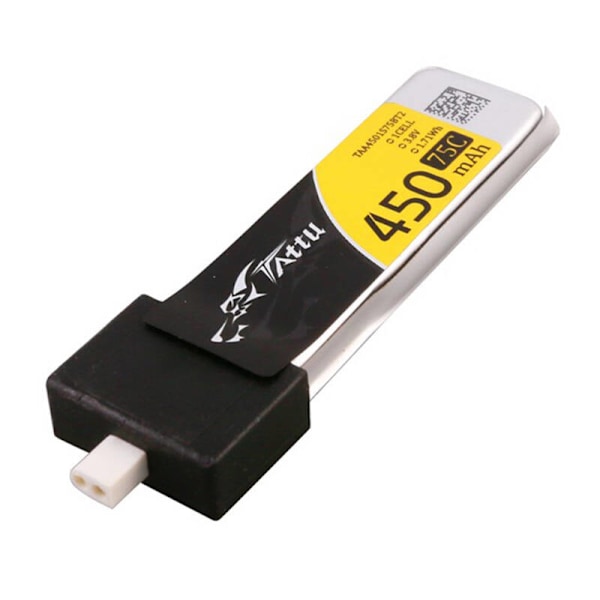 Gens Ace 450mAh 3,8V 75C 1S1P HV Lipo-batterier (5st).