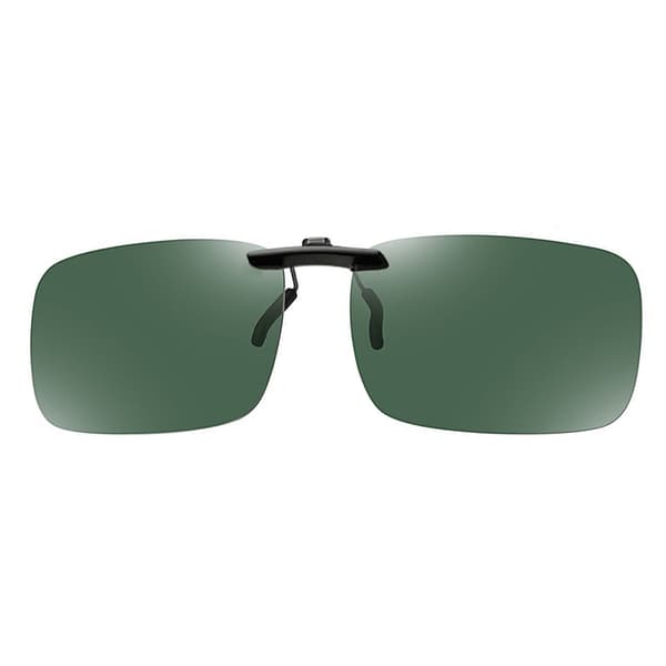 Polarisoidut Clip-on aurinkolasit Green Green