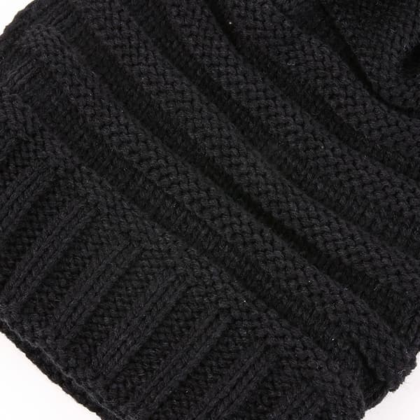 Sæt med hat, handsker og nakkevarmer Black Black