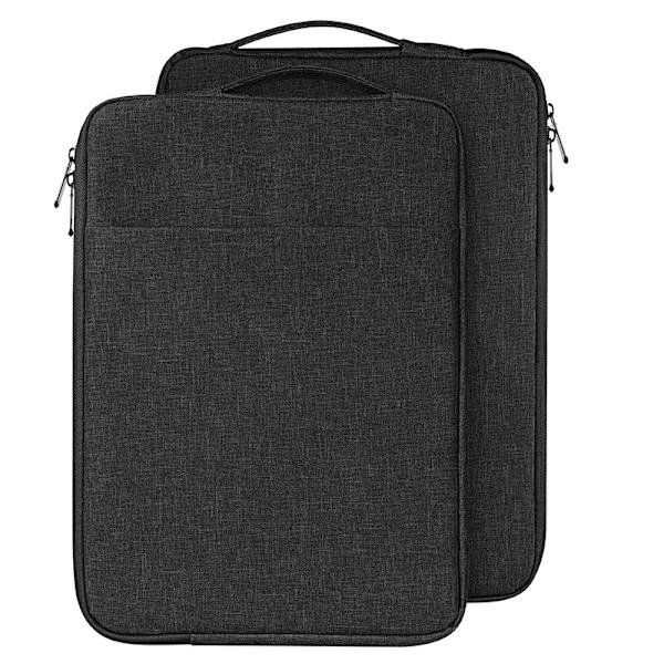 Vertikal handväska Laptopväska Svart L