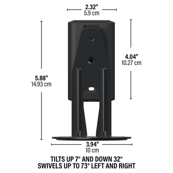 Wall Mount for Sonos ERA100 Single Black