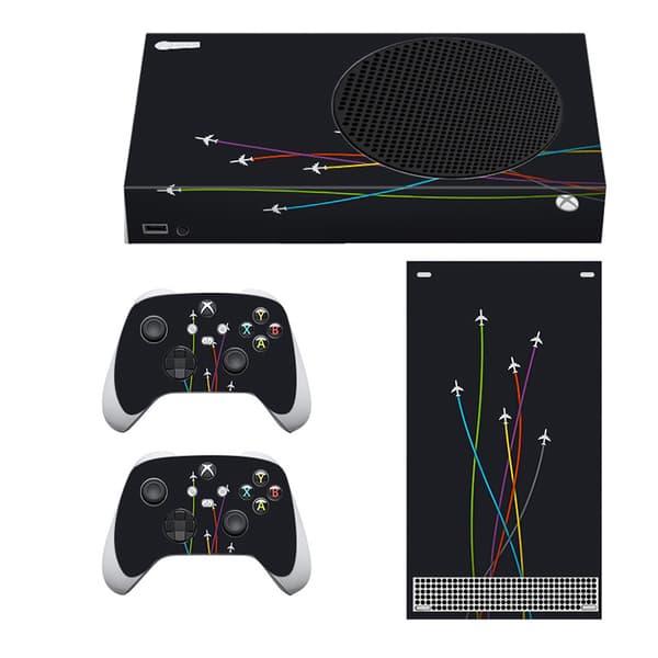 Xbox Series S Console Skin Set Black Black