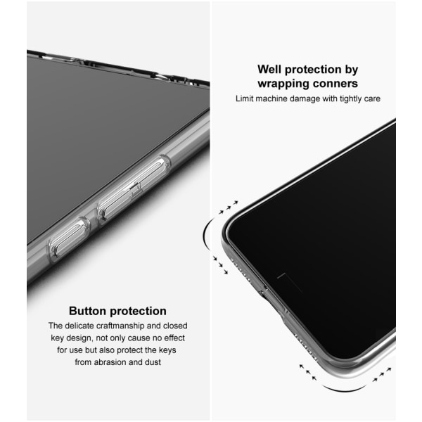 Xiaomi Redmi K40 Pro kännykkäkuori TPU läpinäkyvä 2 kpl