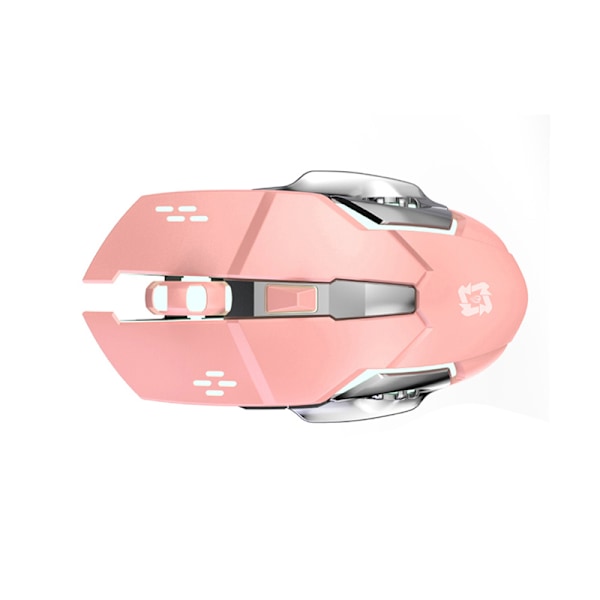 Trådløs mus - Genopladelig Bluetooth Dual-Mode Pink