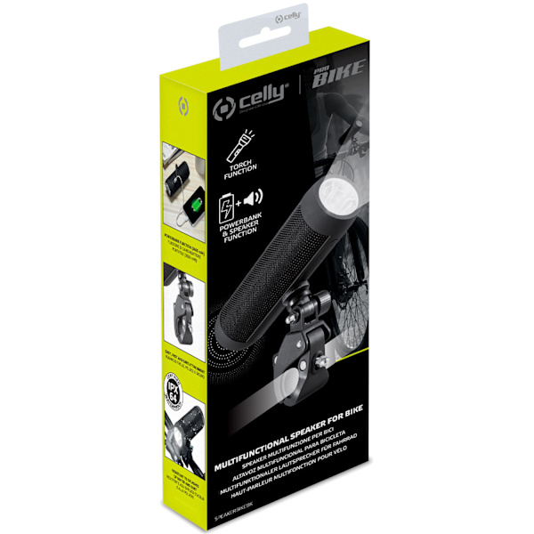 Lampa/Högtalare/Powerbank för cykel/e-scooter
