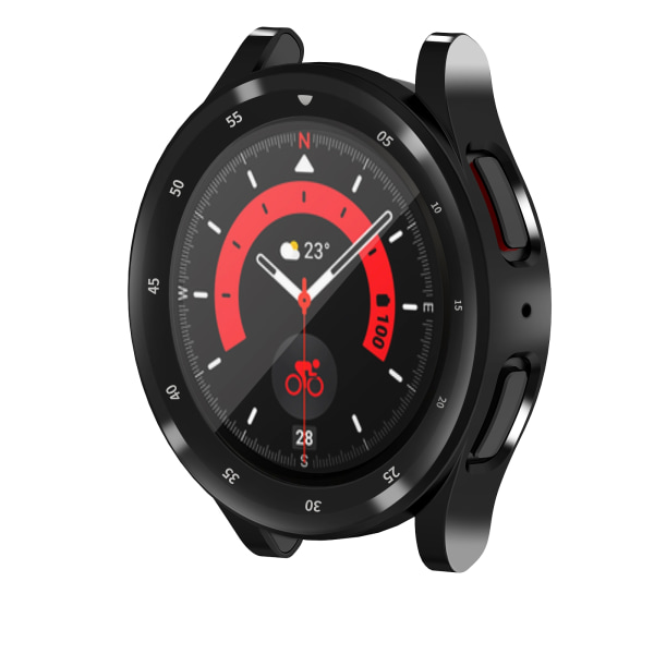 Heltäckande Skyddsfodral för Samsung Watch 5 Pro Svart