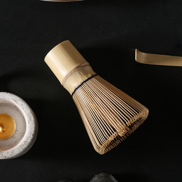 Matcha Whisk Sæt CT Syv Dele - Lysegrøn Glasur