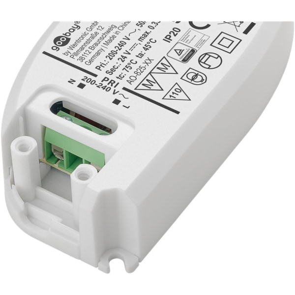LED-transformator 24 V (DC) (DC), 8 W