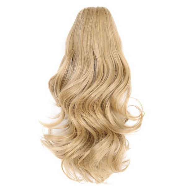 Golden Short Curly Clip-in Hestehale Hair Extension