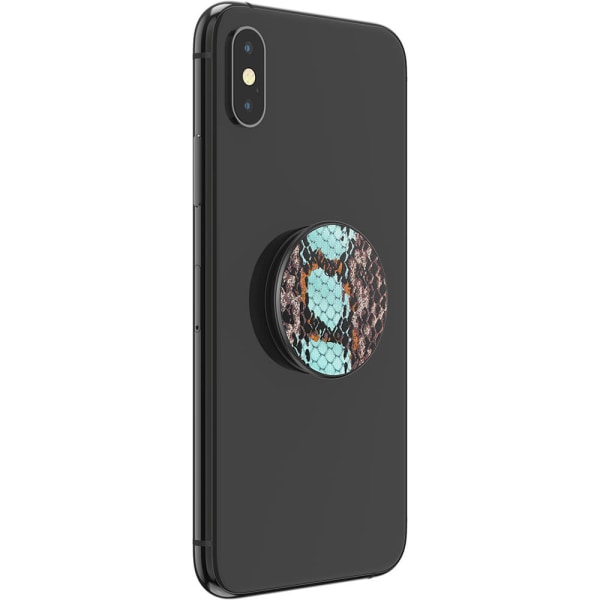 POPSOCKETS Embossed Metal Water Snake Avtagbart Grip med Ställfunktion LUXE