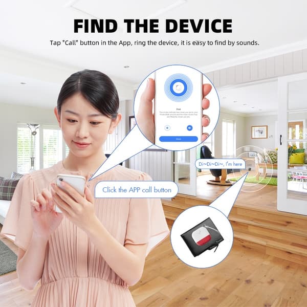 Grøn Bluetooth Anti-Tab Tracker: Tovejs Finder til Nøgler, Tasker og Mere