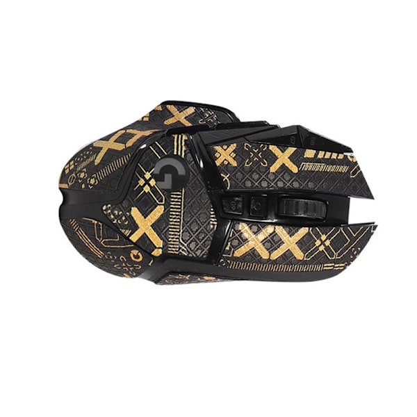 Mouse Skin Sticker til Logitech G502 Guld