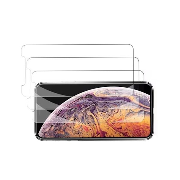 iPhone X/Xs karkaistu lasi näytönsuoja (3 kpl)
