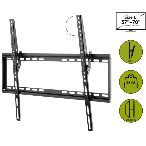 TV-väggfäste Basic TILT (L)