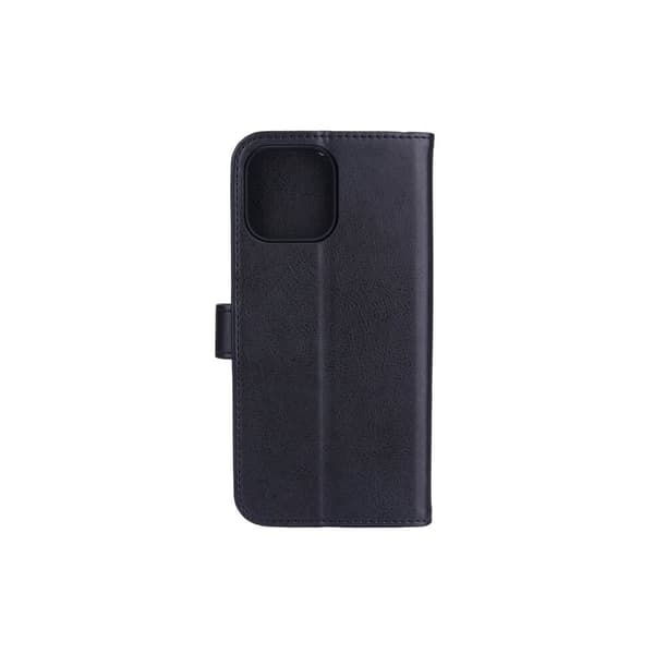 Strålningsskydd Mobilfodral PU-Läder iPhone 13 Pro Max Flipcover Svart