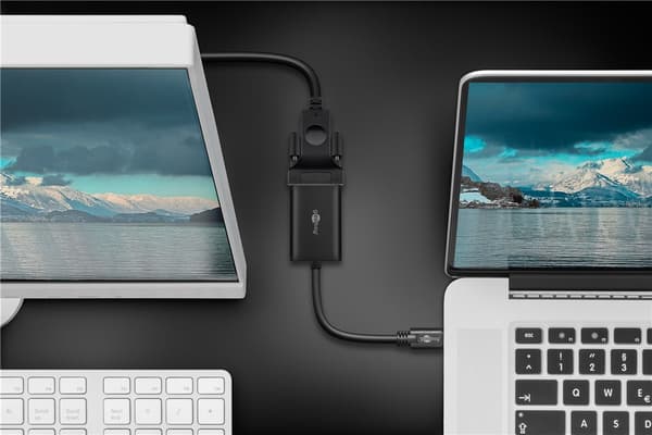 USB-C™–VGA-sovitin